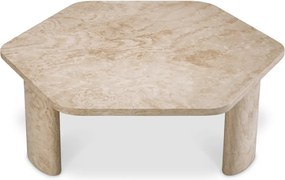 Masuta de cafea LUX din travertin Zenitho