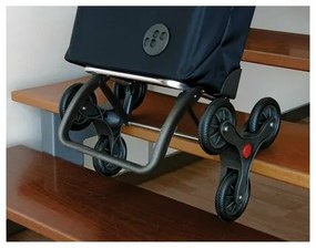 Rolser Geantă de cumpărături cu roți pentru scăriI-Max MF 6 Logic, negru