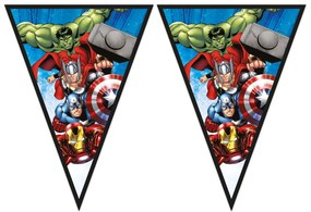Avengers Evergreen ghirlandă de steaguri FSC 2,3 m