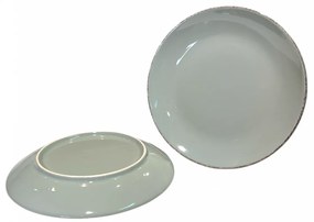 Farfurie Gresie 26cm HOME Gri Antracit Pal, fel principal