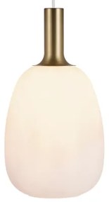 Nordlux - Candelabru pe cablu ALTON 1xE27/60W/230V alb/negru/alama