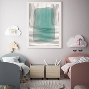 Poster - Abstracție pictată (A4)