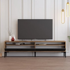 Comoda TV, Hanah Home, Istanbul 2, 180x35x47 cm, Nuc / Antracit