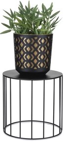 SET 3x Suport pentru flori LOFT negru