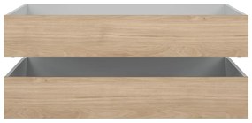 Sertare sub pat în culoare naturală 2 buc. Naia – Tvilum