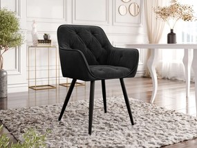 Scaun sufragerie Alunax (Negru) . 1103363