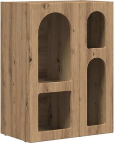 vidaXL Bufet Stejar Artizanal 59 x 35 x 80.5 cm Lemn compozit