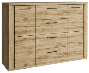 Cabinet DORSI 2D4S, stejar Navarra