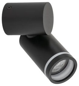 Spot de perete JET SET 1xGU10/10W/230V negru