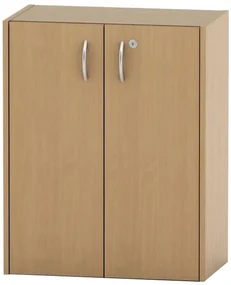 Comoda arhivare cu incuietoare culoare fag, 57 x 71 x 34 cm