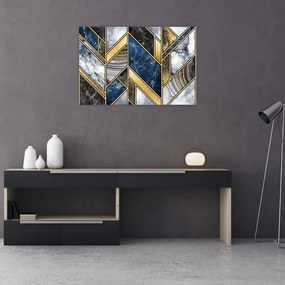 Tablou abstracției artistice (90x60 cm)