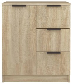 Servanta, stejar sonoma, 60x30x70 cm, lemn prelucrat 1, Stejar sonoma