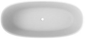 Cada freestanding ovala Roca Ariane compozit 165x75 cm