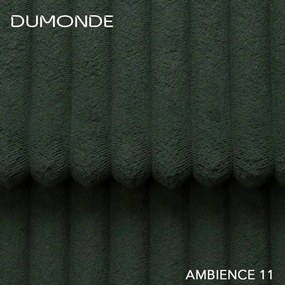 Colțar extensibil dumonde cu ladă de depozitare si sezut confortabil din spuma high-density, Loana Ambience Green II 270x185 cm