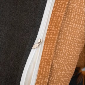 Lenjerie de pat din microfibra flanel DANDELUNE gri inchis Dimensiune lenjerie de pat: 70 x 90 cm | 140 x 200 cm