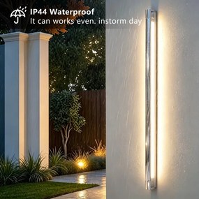 BRILAGI - Iluminare LED pentru oglindă de baie AQUA LINE LED/36W/230V 120 cm IP44 crom lucios