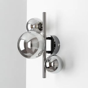 Aplică LED Brilagi MILLA 3xG9/3W/230V crom lucios/fumuriu