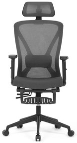 Fotoliu birou Kelme (gri). 1120801
