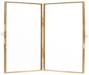 Ramă foto tip carte Hübsch Lyra, 21 x 15 cm