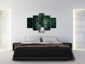 Tablou - Drumul prin pădure (150x105 cm)
