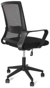 Scaun de birou Mona, negru