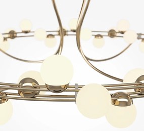 Lustra LED aplicata design modern decorativ Tessara 80cm