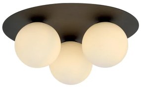 Plafonieră SOLAR 3xE14/10W/230V negru/alb