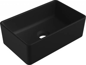 Mexen Nadia chiuvetă deasupra blatului 36 x 23 cm, negru mat - 21613685