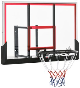 HOMCOM Panier de basketball mural avec panier spécial - 102 x 76 x 110 cm - interior exterior | Aosom Romania