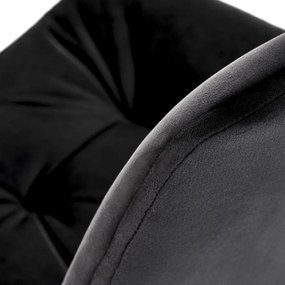 Scaun de bucaterie Ollie, negru