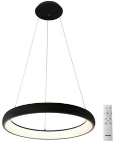 Lustră LED dimabilă pe cablu ANTONIO LED/80W/230V negru Azzardo AZ5066 + telecomandă