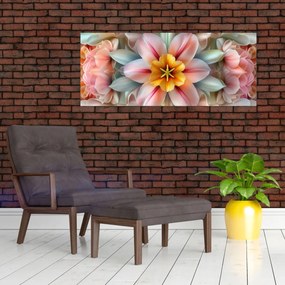 Tablou - Floare caleidoscopică (120x50 cm)