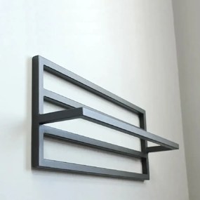 Pantofar,din metal,culoare negru,40x10x20 cm