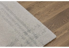 Covor crem din lână 160x240 cm Calisia M Grid Rim – Agnella