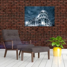 Tablou cu arhitectură în întuneric (90x60 cm)