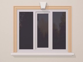 Ancadrament fereastra exterior FP129 dimensiuni 120x30x2000mm