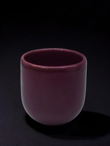 Pahar Cafea NOVUM 250ml Imperio Dark Purple (Mov Inchis Imperial Lucios) Gresie Ceramica Glazurata Manual