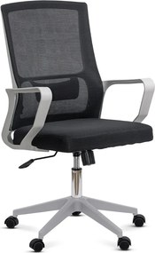 Scaun de birou reglabil pe inaltime cu suport lombar OFF 631 negru