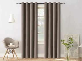 Draperie maro deschis OXFORD 140x250 cm Agatat: Rejansa