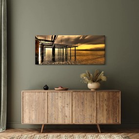 Tablou - Arhitectura la mal (120x50 cm)