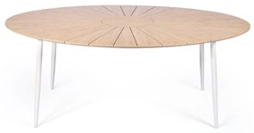 Set de 4 scaune albe Jaanna și masă Marienlist - Bonami Essentials