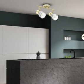 Spot BEST 2xE14/40W/230V auriu