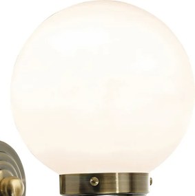 Där Lighting BAR0775 - Aplica de perete pentru baie BARCLAY 1xE14/40W/230V IP44 alamă