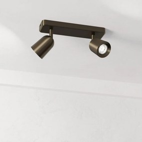 Eglo 901949 - Spot CAMALDOLI 2xGU10/10W/230V bronz