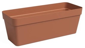 Jardinieră din plastic reciclat cu sistem de auto-irigare 50 cm Capri – Artevasi