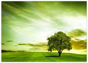 Tablou pe sticlă - Copacul vieții (70x50 cm)
