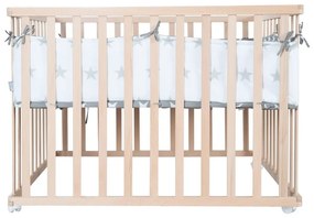 Țarc pentru copii în culoare naturală 100x100 cm – Roba