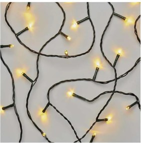 Ghirlandă LED pentru exterior 120xLED/3xAA 8,9 m IP44 alb cald