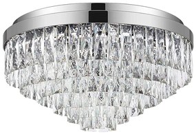 Plafonieră VALPARAISO 11xE14/40W/230V crom lucios Eglo 39491