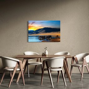 Tablou - Alimentarea cu energie electrică (90x60 cm)